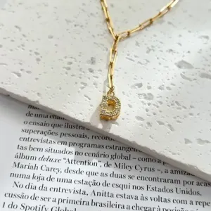 COLAR CARTIER GRAVATA COM LETRA - D