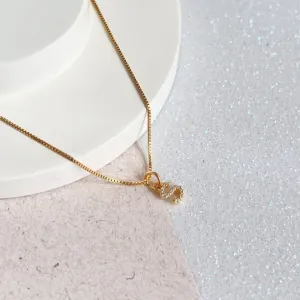 COLAR MINI LETRA CRAVEJADA - S