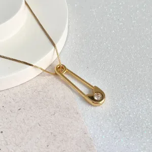 COLAR PINGENTE ALFINETE