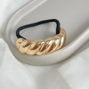 PRESILHA - ELÁSTICO DE CABELO COM CHAPA CROASSAN