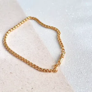 PULSEIRA MASCULINA MALHA REDONDA COM FECHO CANHÃO