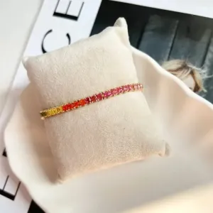 PULSEIRA RIVIERA 4 PONTOS - FECHO JOIA - COLORIDA