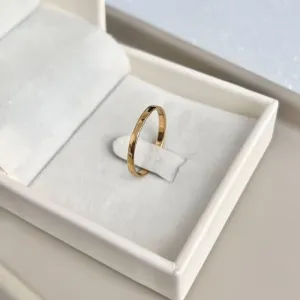 ANEL ALIANÇA RETA 2MM