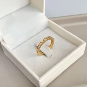 ANEL APARADOR EM BAGUETES - CRISTAL