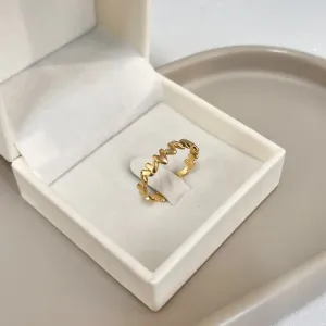 ANEL ARO TODO EM CORAÇÕES