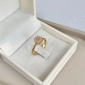 ANEL CHUVEIRINHO EM FLOR