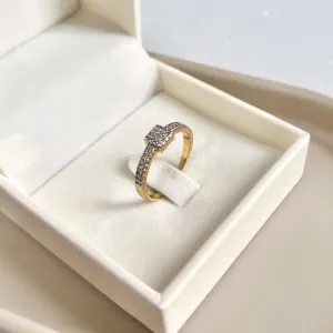 ANEL CHUVERINHO QUADRADO MICRO ZIRCONIA