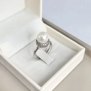 ANEL CRAVEJADO E PÉROLA