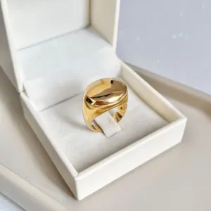 ANEL REDONDO GRANDE LISO