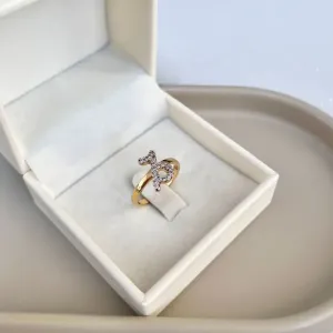 ANEL SIGNO CAPRICÓRNIO CRAVEJADO