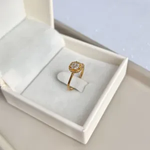 ANEL SOLITÁRIO FLOR