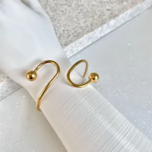 BRACELETE FIO COM 2 BOLAS