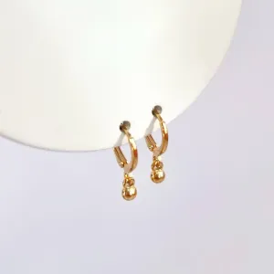 BRINCO ARGOLA CLICK MINI BOLINHA