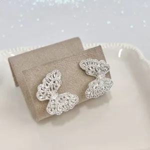 BRINCO BORBOLETA PEDRARIA