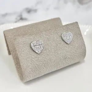 BRINCO CORAÇÃO CRAVEJADO E BAGUETES