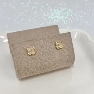 BRINCO TREVO CRAVEJADO 0,7CM