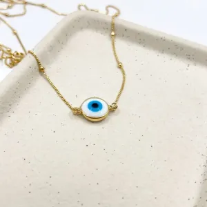 COLAR BOLINHA COM OLHO GREGO