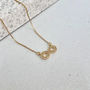 COLAR INFINITO MICRO ZIRCONIAS