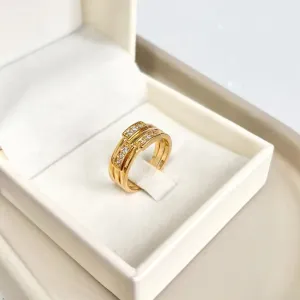 ANEL 3 AROS COM DETALHE EM MICRO ZIRCONIA