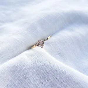 ANEL 3 BAGUETES COM MICRO ZIRCONIA