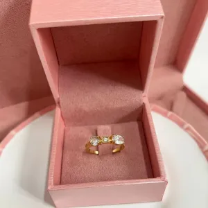 ANEL PEDRAS DIFERENTES - CRISTAL