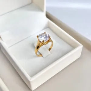 ANEL SOLITÁRIO 10MM