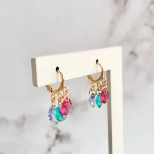 BRINCO ARGOLA CLICK CANDY COLOR ESCURO