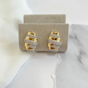 BRINCO AURORA LUXO CRAVEJADO