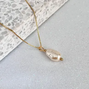 COLAR PÉROLA BARROCA