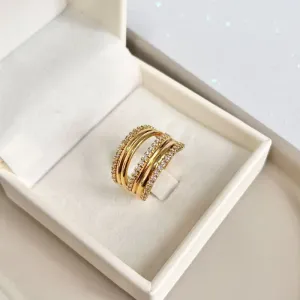 ANEL 3 FIOS DE MICRO ZIRCONIA