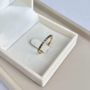 ANEL APARADOR ZIRCONIA AZUL