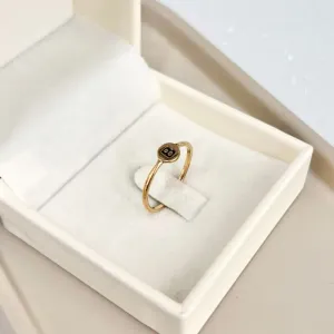 ANEL LETRINHA COM BETUME - B