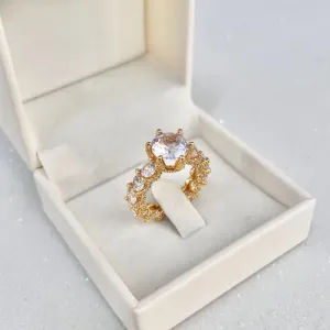 ANEL SOLITÁRIO LUXO