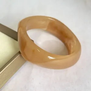 BRACELETE ACRÍLICO MARROM