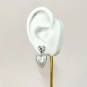 BRINCO 2 CORAÇÕES LISO E MEIA PÉROLA