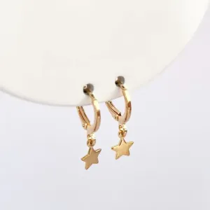 BRINCO ARGOLA DE CLICK ESTRELA DE DAVI/CRUZ/PONTO DE LUZ