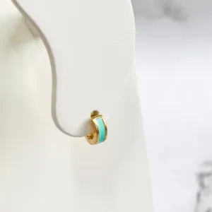 BRINCO MINI ARGOLA RESINADA