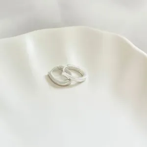 BRINCO PRATA925 ARGOLA ARTICULADA OVAL 1,6CM