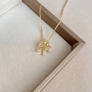 COLAR ÁRVORE DA VIDA ZIRCONIAS