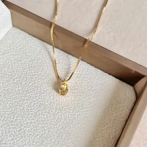 COLAR GOTA AMARELA 45CM