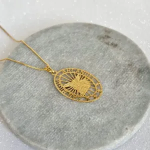 COLAR MEDALHA DE CHAPA SAN MIGUEL ARCANGEL