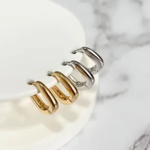 DUPLA BRINCOS ARGOLA ARTICULADA