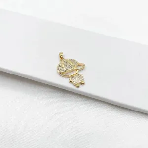 PINGENTE MENINO MICRO ZIRCONIAS