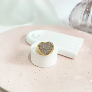 ANEL CORAÇÃO ZIRCONIAS