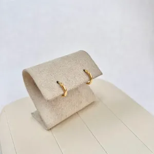 BRINCO ARGOLA ARTICULADA FINA LISA 1,4CM