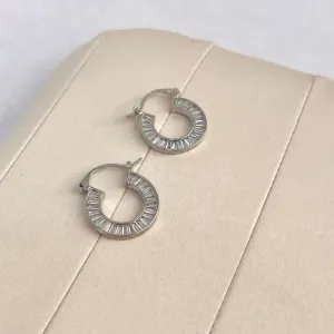 BRINCO ARGOLA BAGUETES COM ENCAIXE ITALIANO