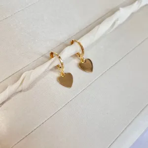 BRINCO ARGOLA CLICK CHAPA CORAÇÃO