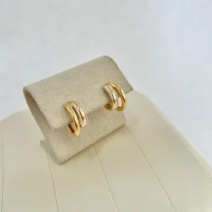 BRINCO ARGOLA DUPLA FALSA