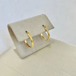 BRINCO ARGOLA FECHO ITALIANO RABO DE RATO LAMINADA