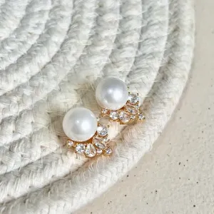 BRINCO PÉROLA SHELL E PEDRARIA